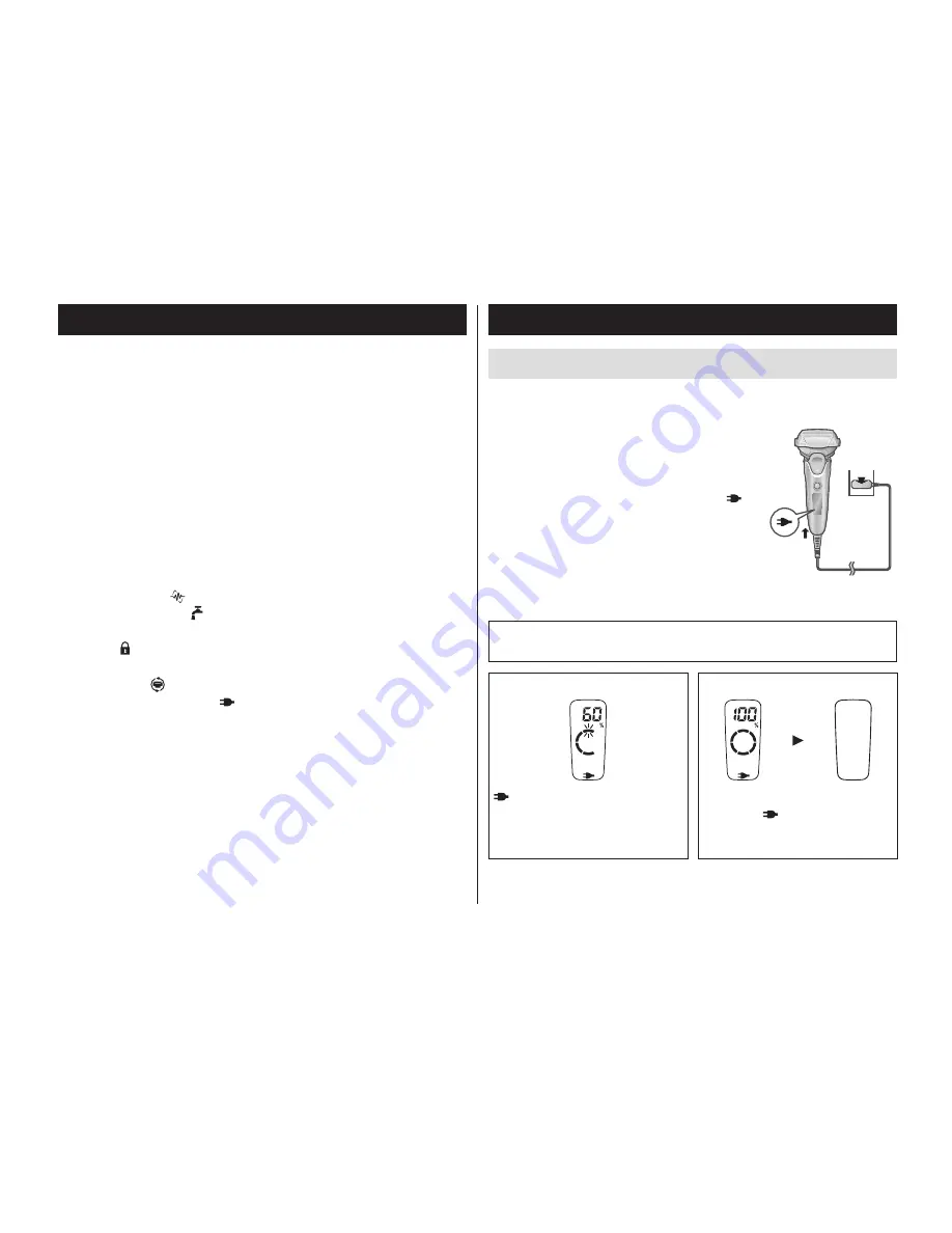 Panasonic ES-LV6N Operating Instructions Manual Download Page 66