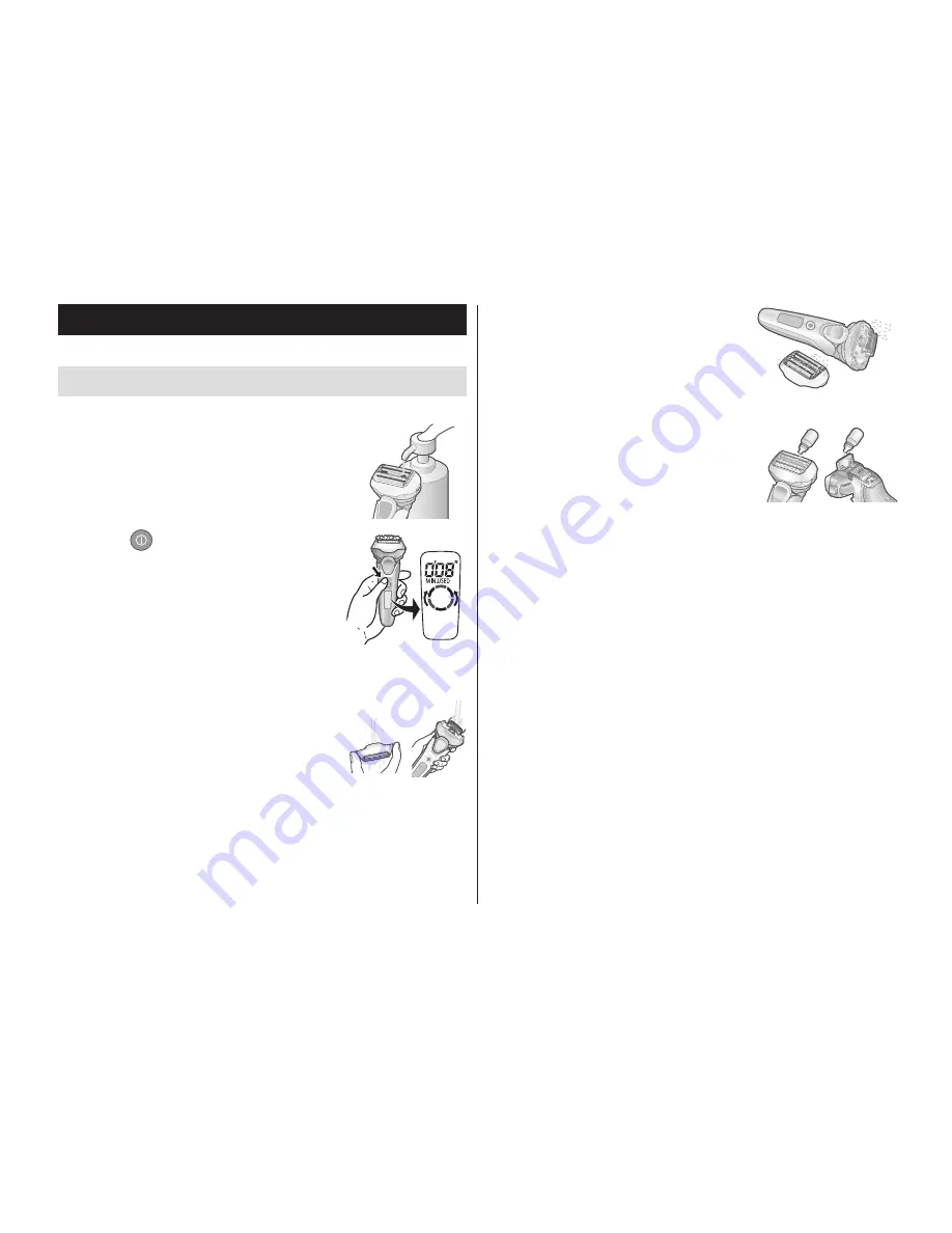 Panasonic ES-LV6N Operating Instructions Manual Download Page 106