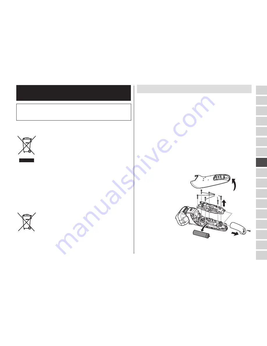 Panasonic ES-LV6N Operating Instructions Manual Download Page 147