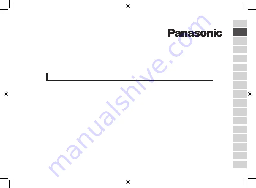 Panasonic ES?LV95 Operating Instructions Manual Download Page 29