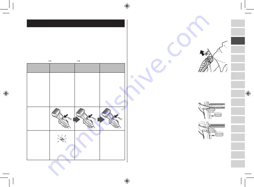 Panasonic ES?LV95 Operating Instructions Manual Download Page 63