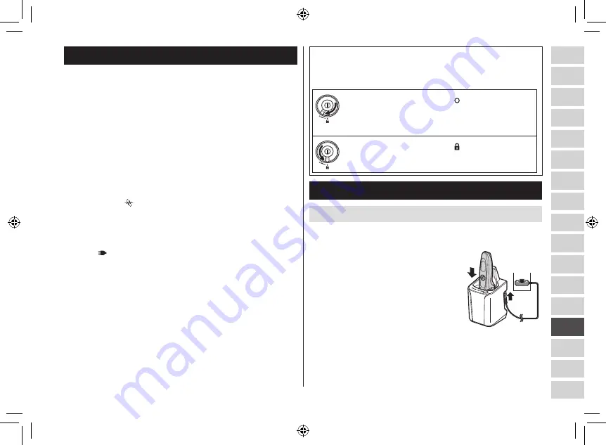 Panasonic ES?LV95 Operating Instructions Manual Download Page 317