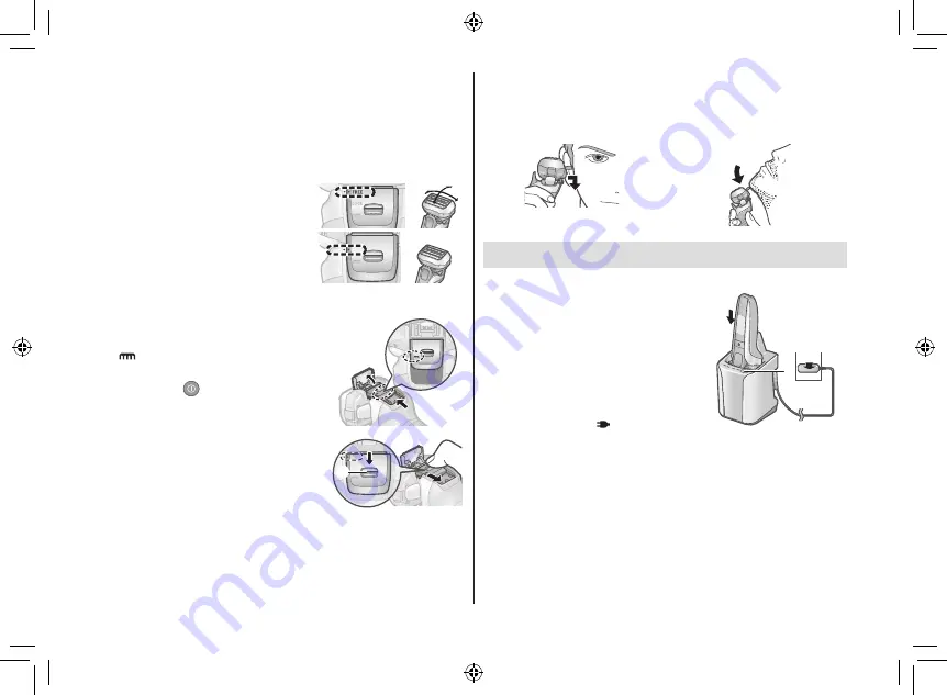 Panasonic ES-LV9Q Operating Instructions Manual Download Page 42