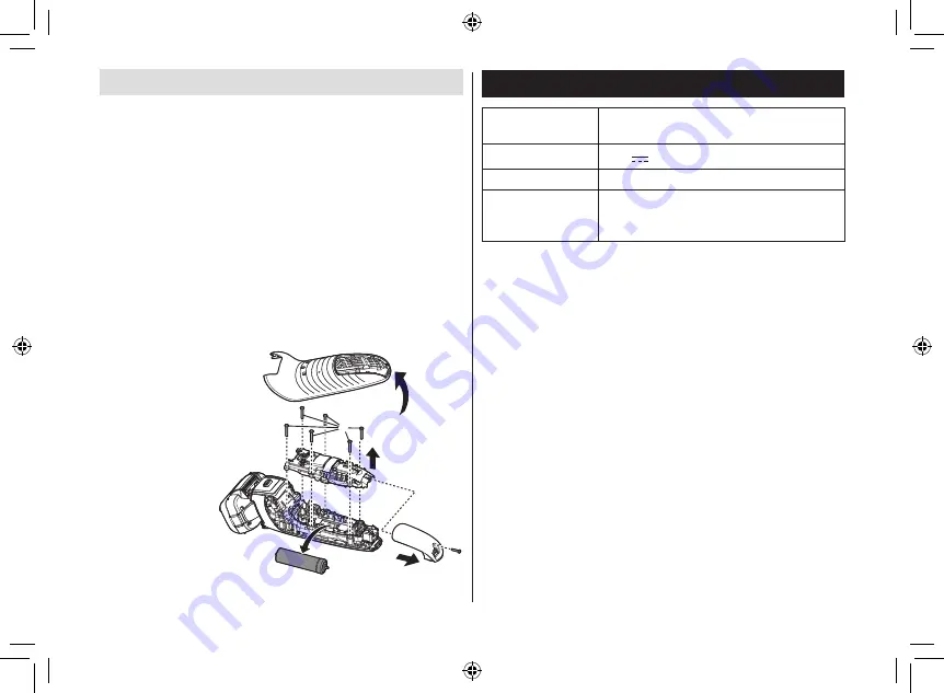 Panasonic ES-LV9Q Operating Instructions Manual Download Page 54