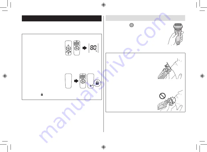 Panasonic ES-LV9Q Operating Instructions Manual Download Page 66