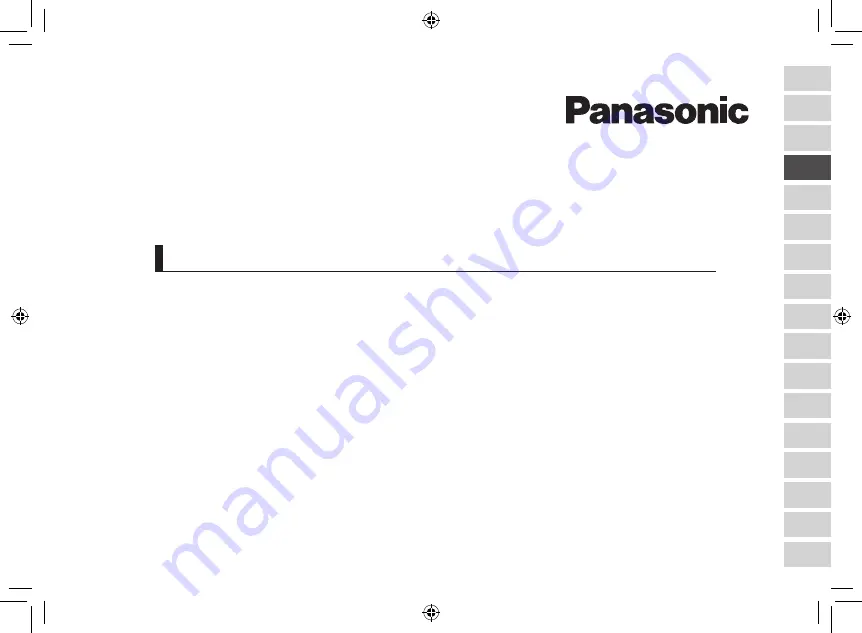 Panasonic ES-LV9Q Operating Instructions Manual Download Page 81