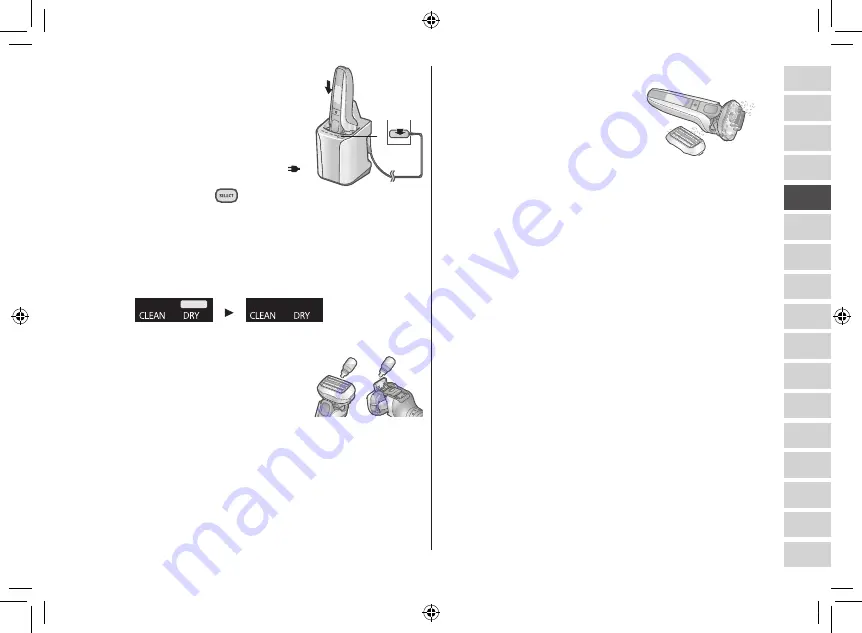 Panasonic ES-LV9Q Operating Instructions Manual Download Page 119