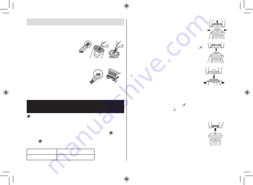 Panasonic ES-LV9Q Operating Instructions Manual Download Page 120