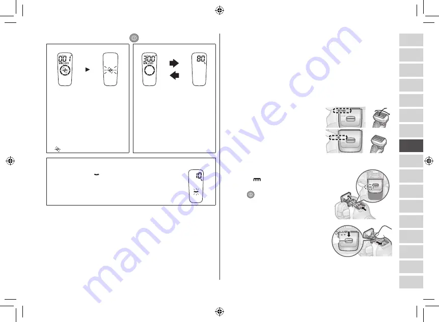 Panasonic ES-LV9Q Operating Instructions Manual Download Page 195