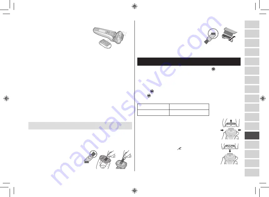 Panasonic ES-LV9Q Operating Instructions Manual Download Page 321