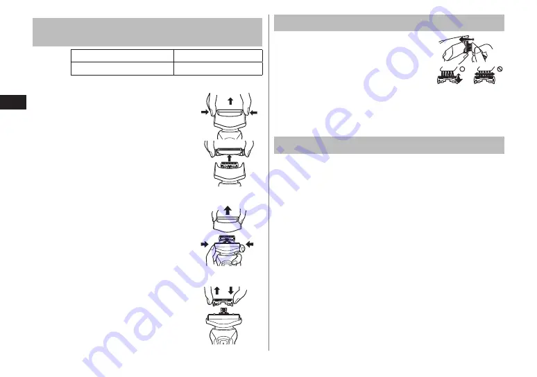 Panasonic ES?RT31 Operating Instructions Manual Download Page 18