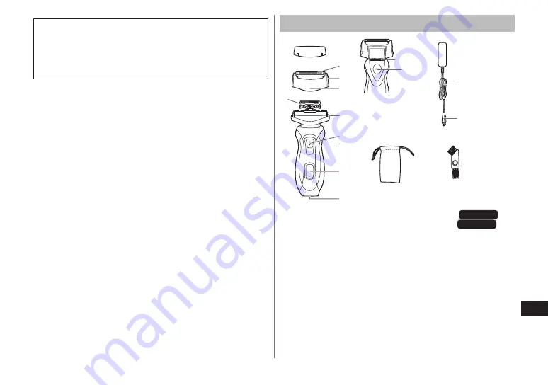 Panasonic ES?RT31 Operating Instructions Manual Download Page 101