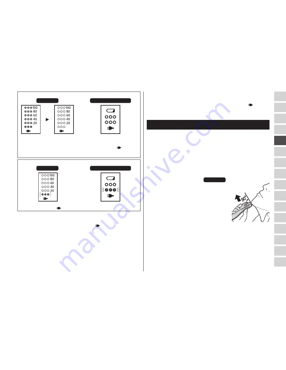 Panasonic ES-RT37 Operating Instructions Manual Download Page 81