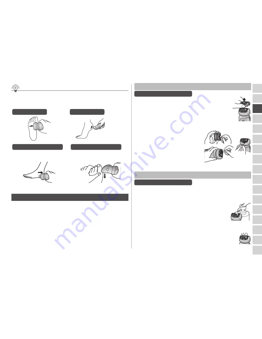 Panasonic ES-WD42 Operating Instructions Manual Download Page 29