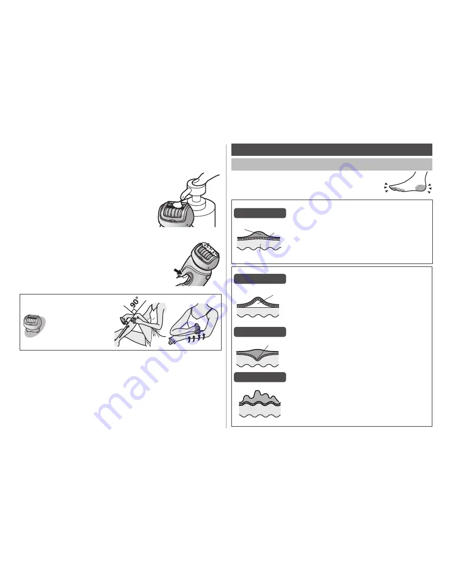 Panasonic ES-WD42 Operating Instructions Manual Download Page 74