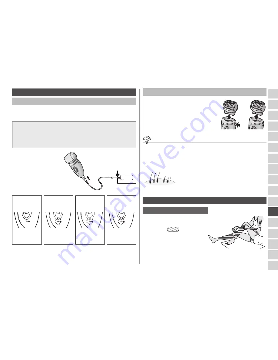 Panasonic ES-WD42 Operating Instructions Manual Download Page 109