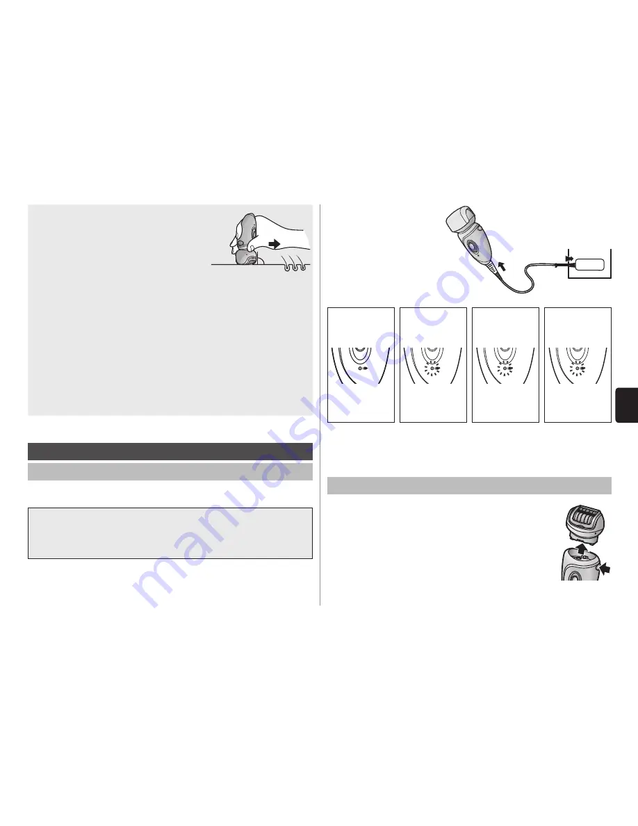 Panasonic ES-WD51 Operating Instructions Manual Download Page 17