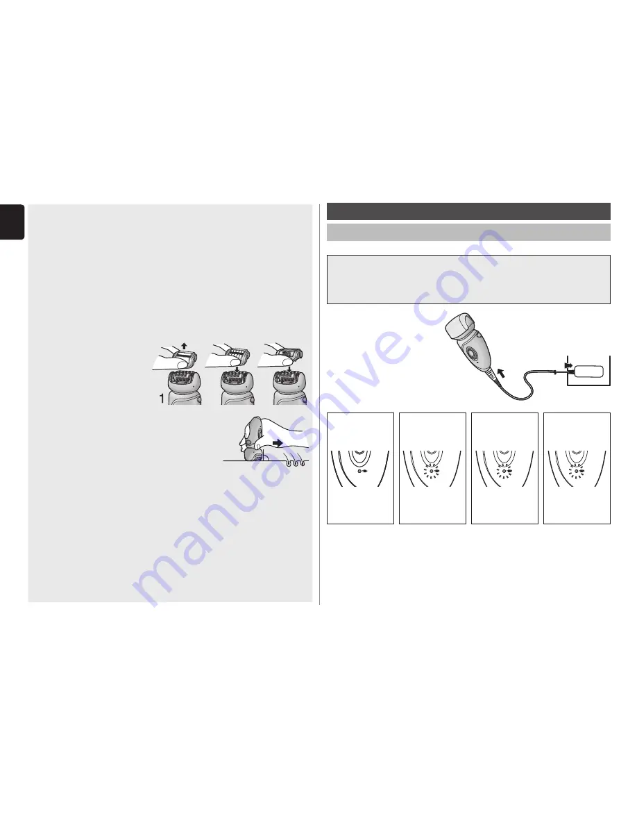 Panasonic ES-WD60 Operating Instructions Manual Download Page 6