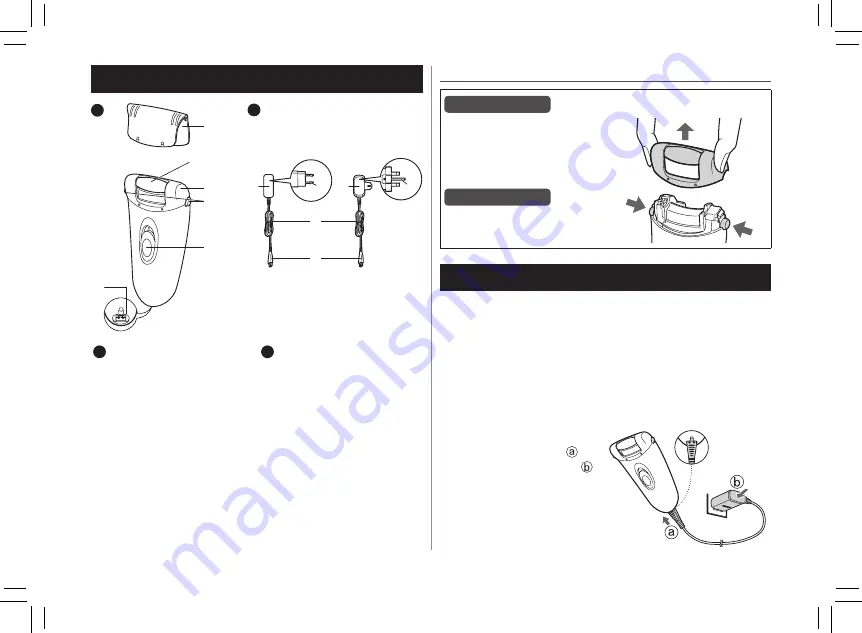 Panasonic ES-WE22 Operating Instructions Manual Download Page 34