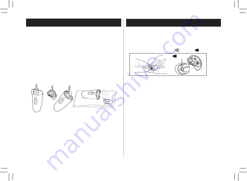 Panasonic ES-WE22 Operating Instructions Manual Download Page 48