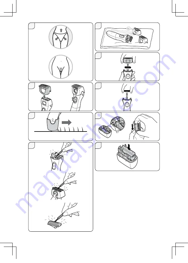 Panasonic ES-WL50 Operating Instructions Manual Download Page 4