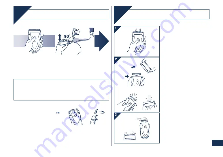 Panasonic ES3833 Operating Instructions Manual Download Page 11