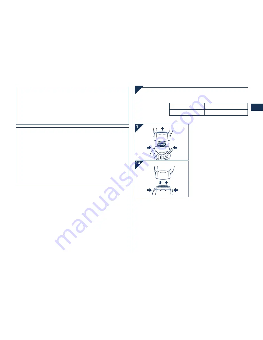 Panasonic ES8103 Operating Instructions Manual Download Page 11