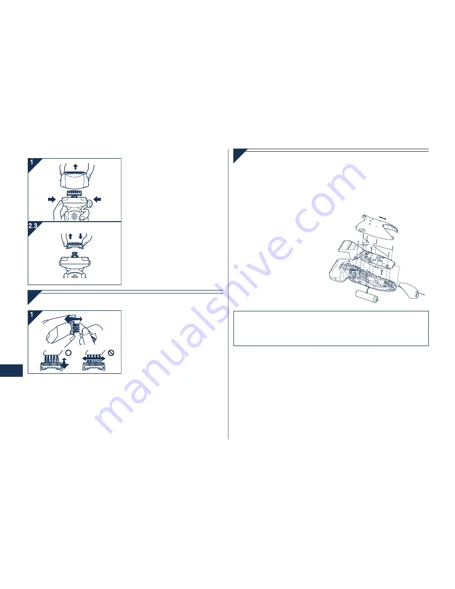 Panasonic ES8103 Operating Instructions Manual Download Page 42