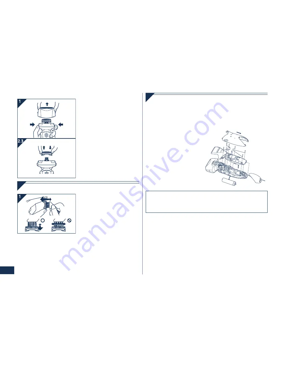 Panasonic ES8103 Operating Instructions Manual Download Page 52