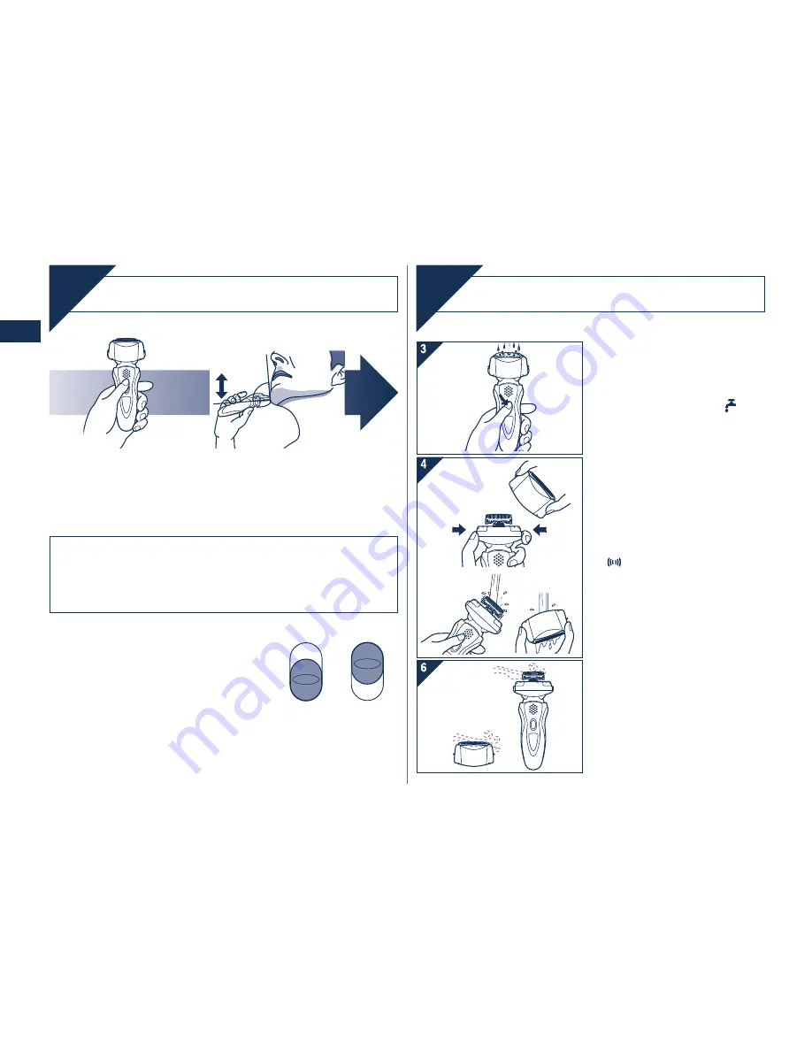 Panasonic ES8103 Operating Instructions Manual Download Page 60