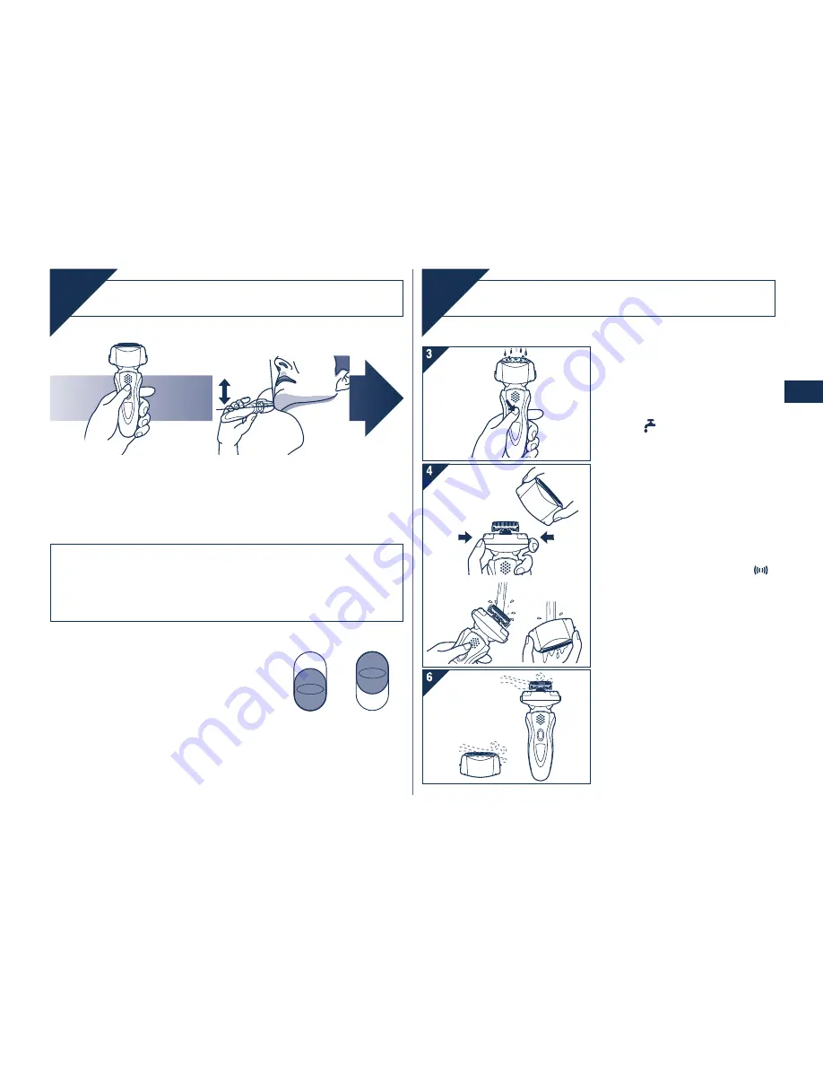 Panasonic ES8103 Operating Instructions Manual Download Page 65