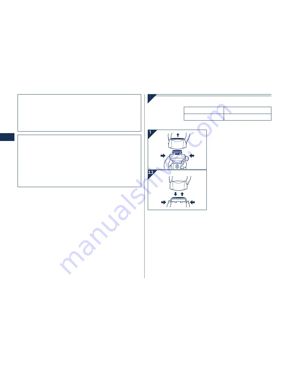 Panasonic ES8103 Operating Instructions Manual Download Page 66