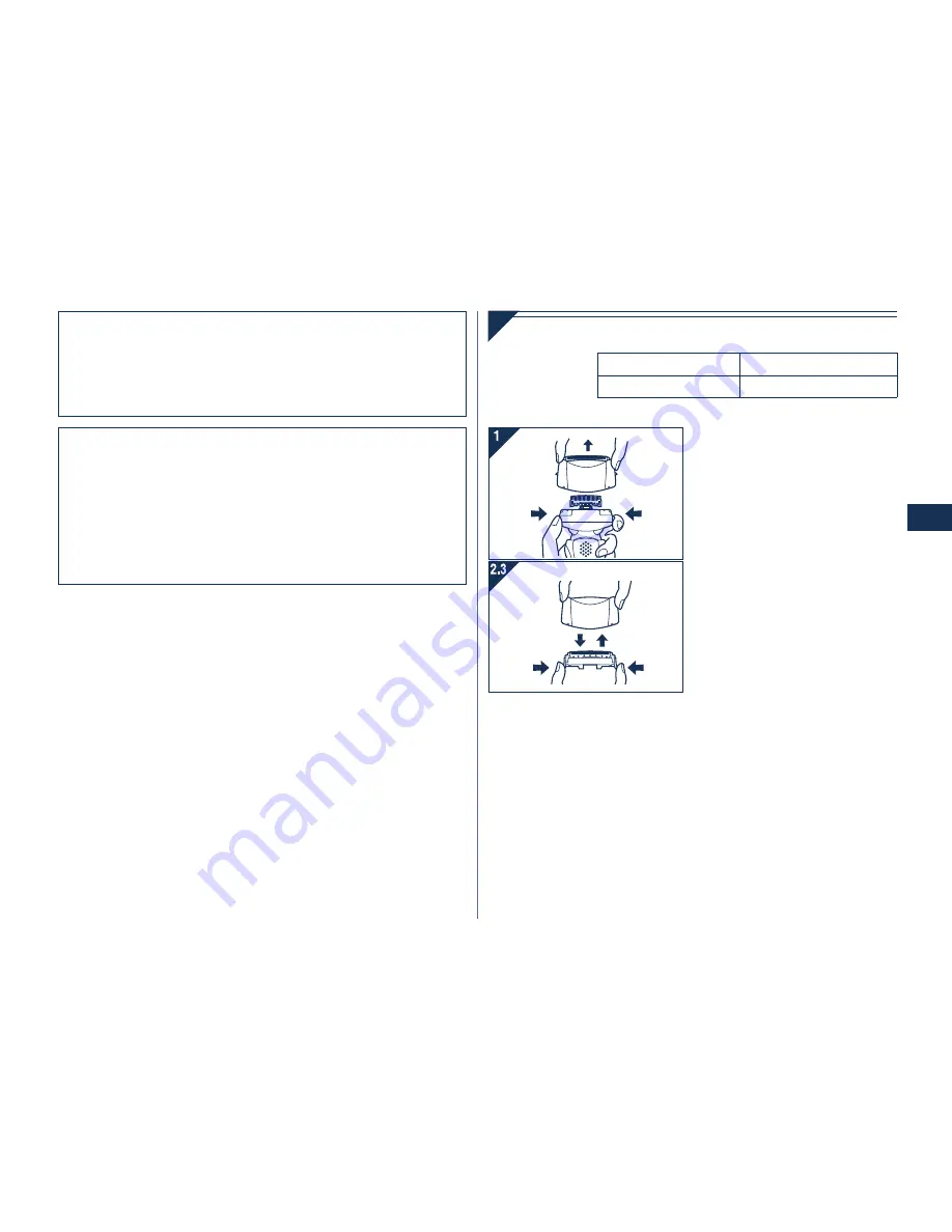 Panasonic ES8103 Operating Instructions Manual Download Page 71