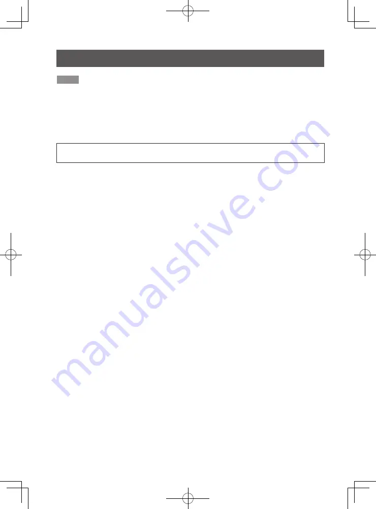 Panasonic ET-DLE020 Operating Instructions Manual Download Page 22