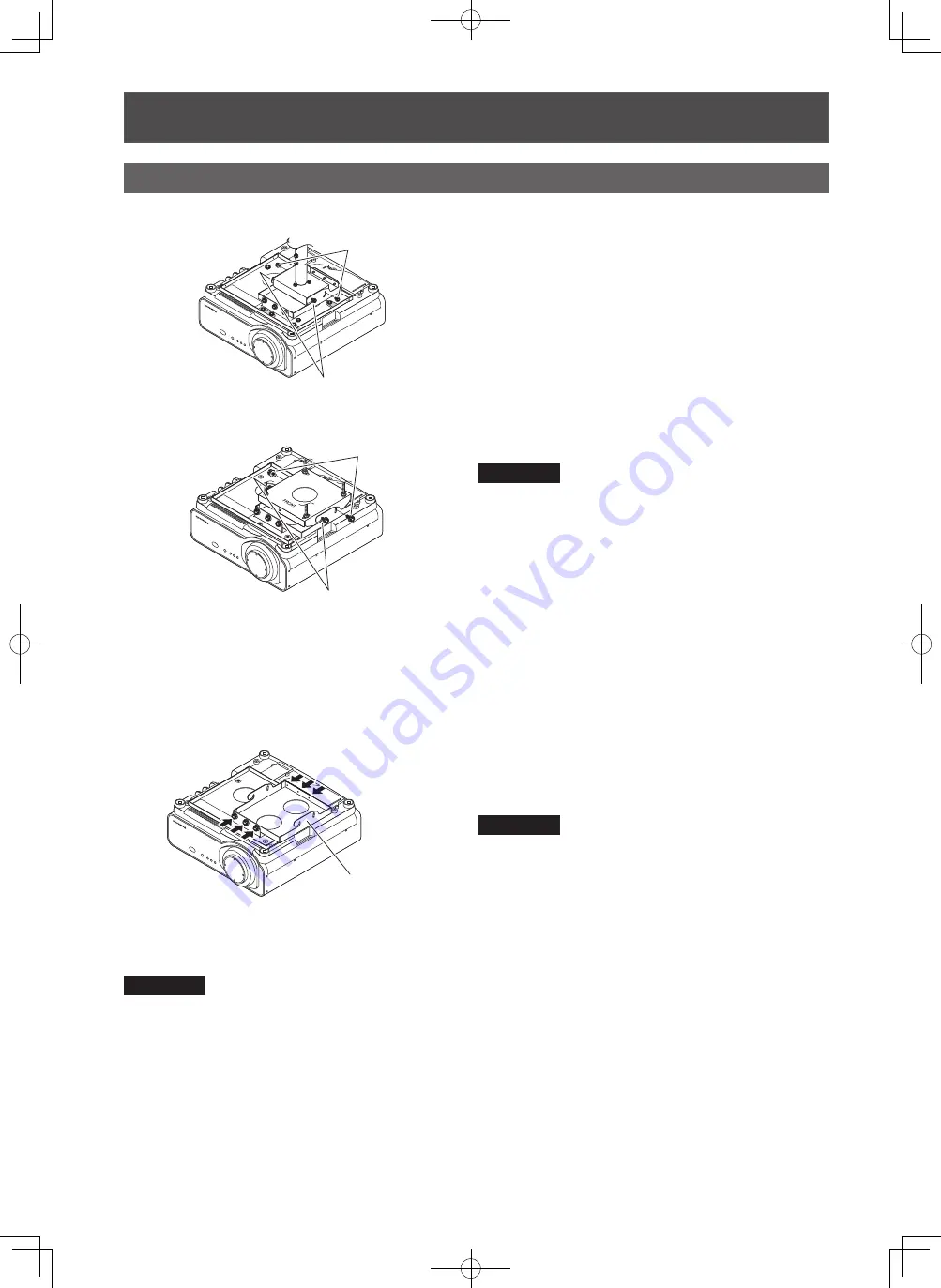 Panasonic ET-PAD310 Installation Instructions Manual Download Page 8