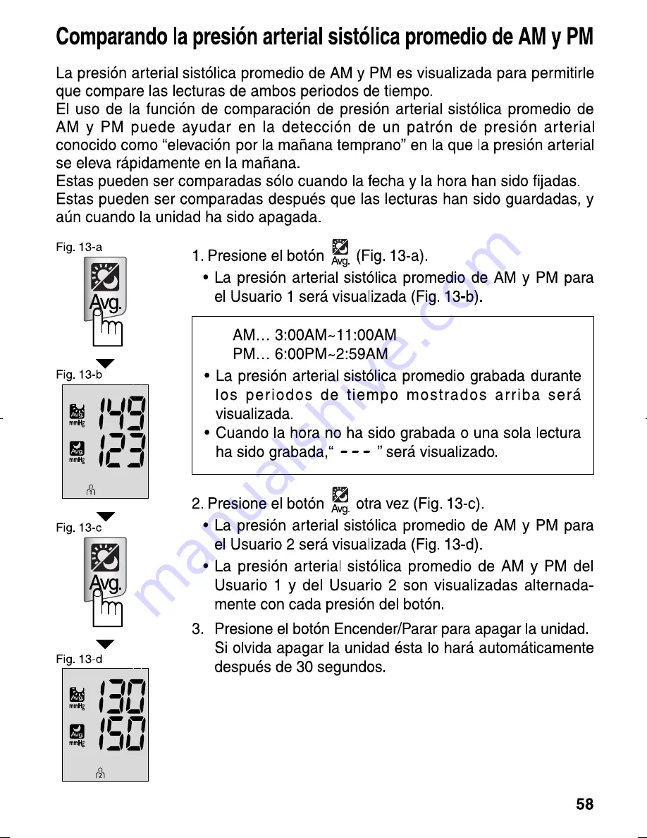 Panasonic EW-3039 Скачать руководство пользователя страница 59