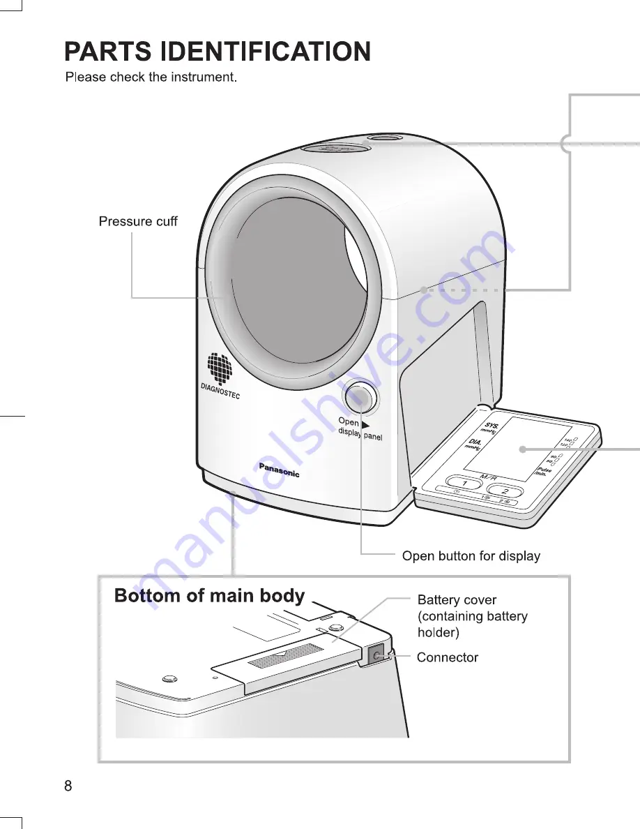 Panasonic EW-3152 Скачать руководство пользователя страница 8