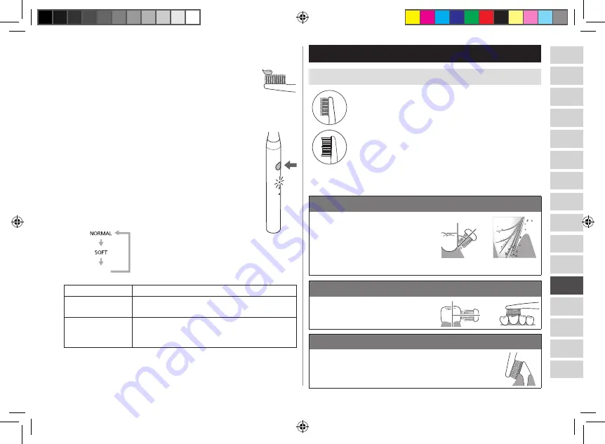 Panasonic EW-DM81 Operating Instructions Manual Download Page 213