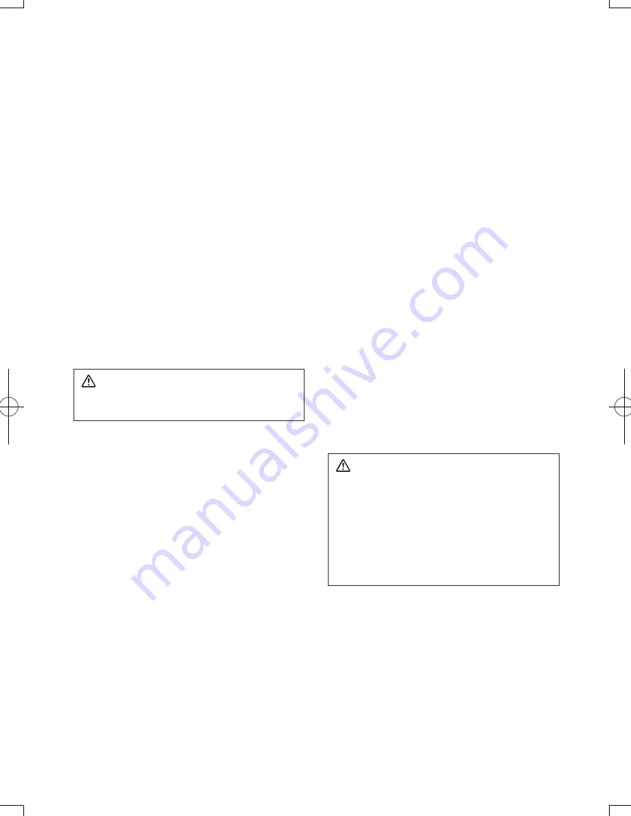 Panasonic EY3552 - 18V METAL SAW Operating Instructions Manual Download Page 74