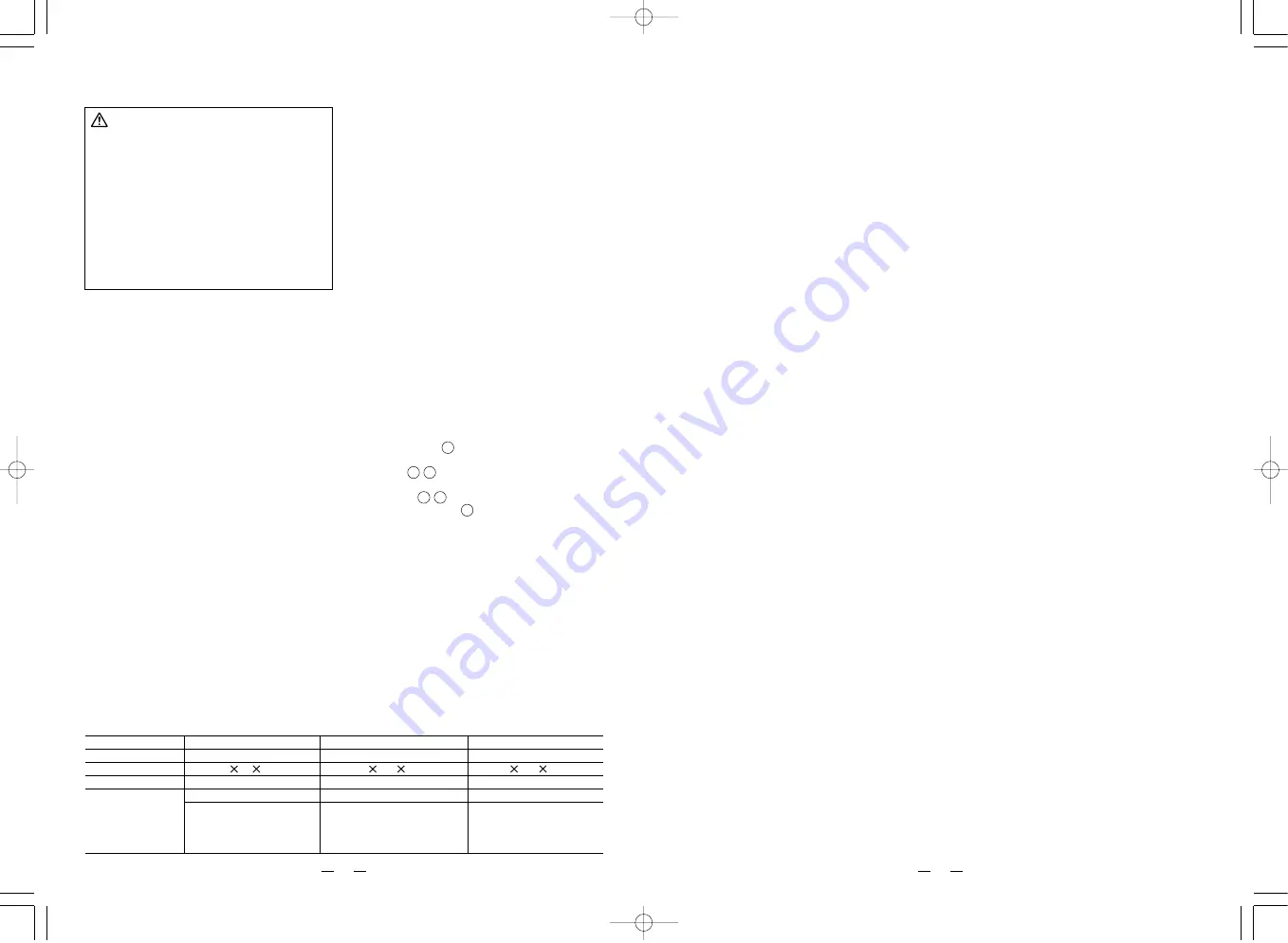 Panasonic EY3794 Operating Instructions Manual Download Page 9