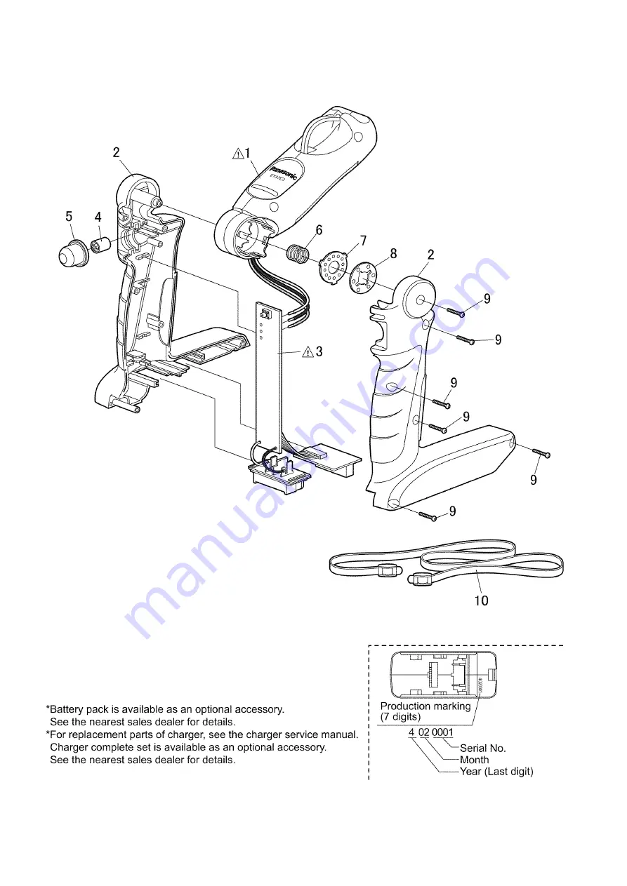 Panasonic EY37C2 Service Manual Download Page 10