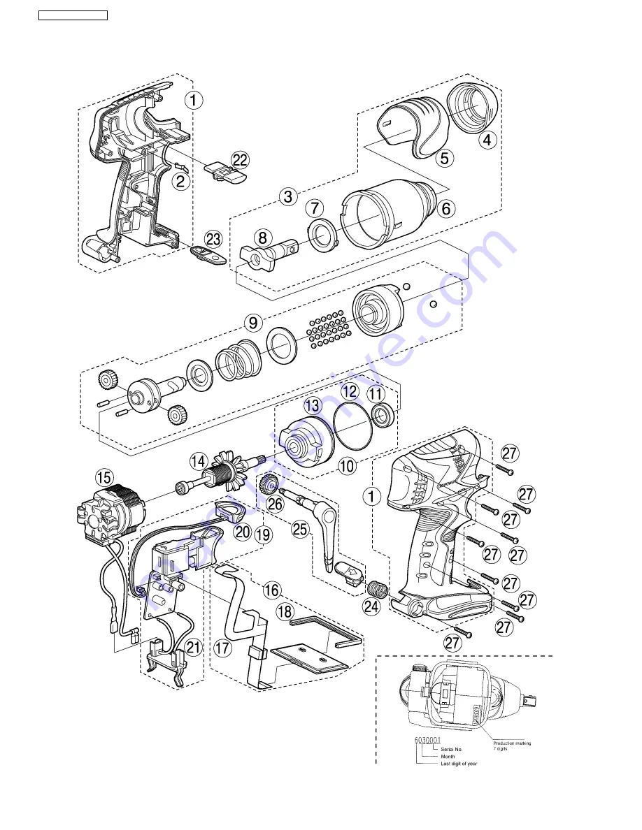 Panasonic EY7270-X8 Service Manual Download Page 12