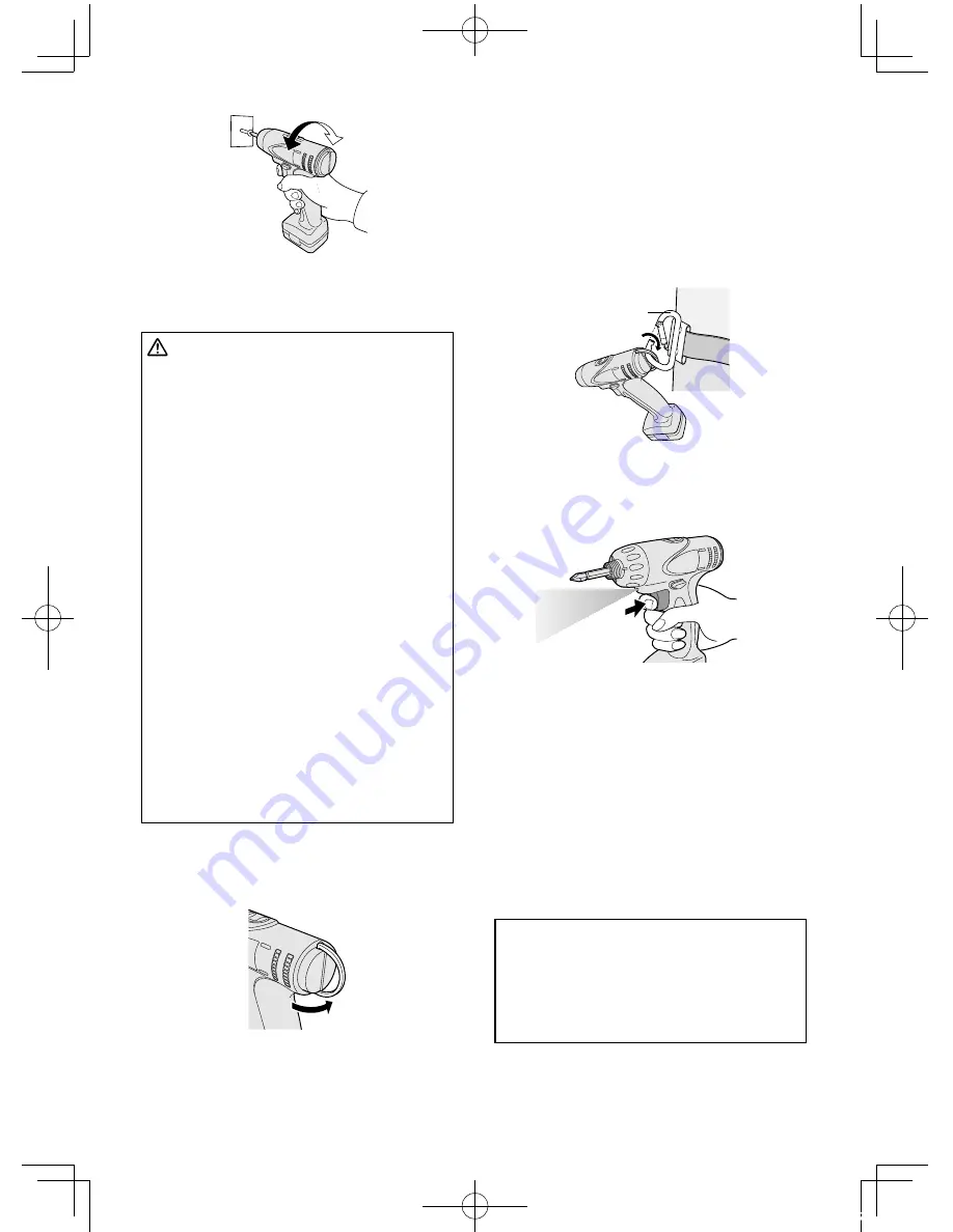 Panasonic EY7420 Operating Instructions Manual Download Page 37