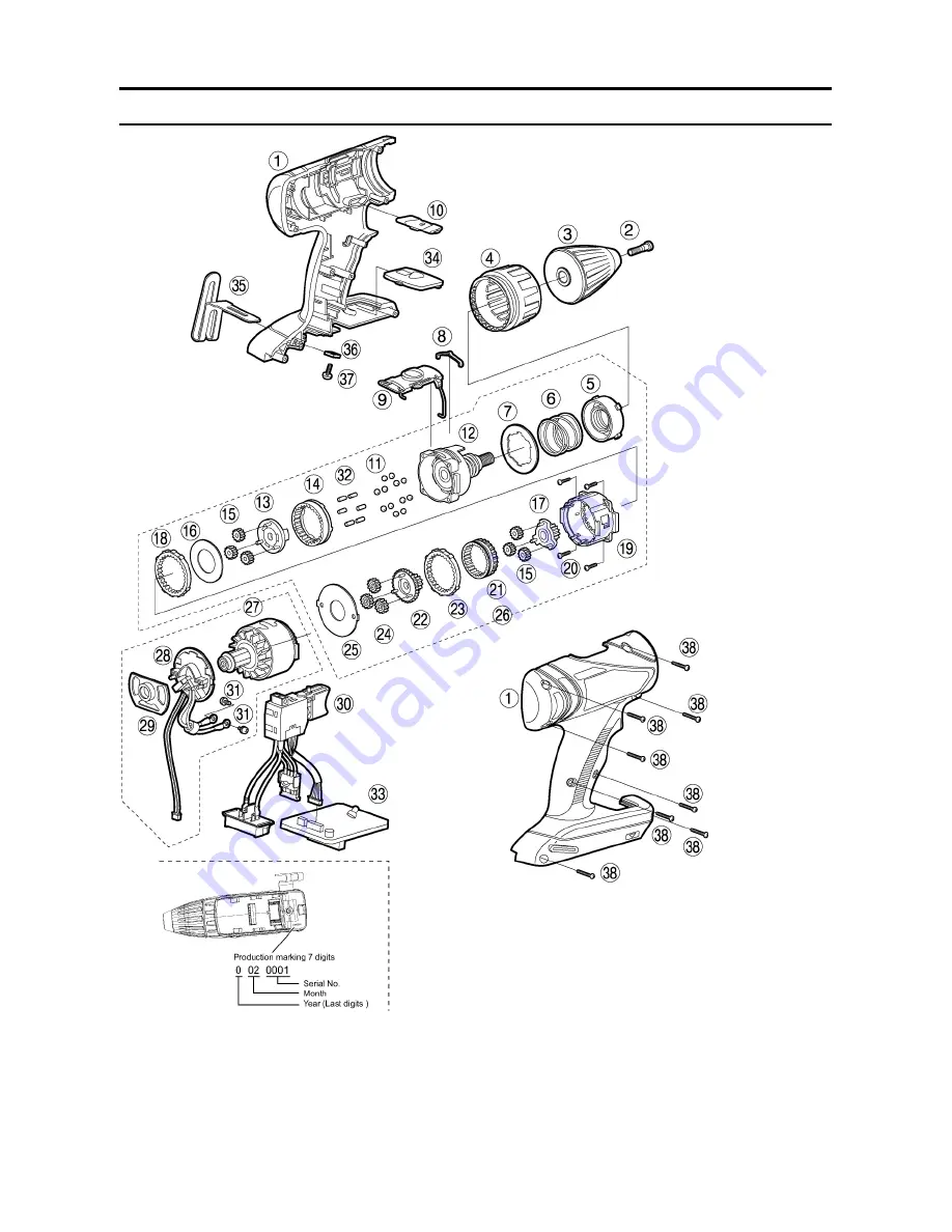 Panasonic EY7441 Service Manual Download Page 16