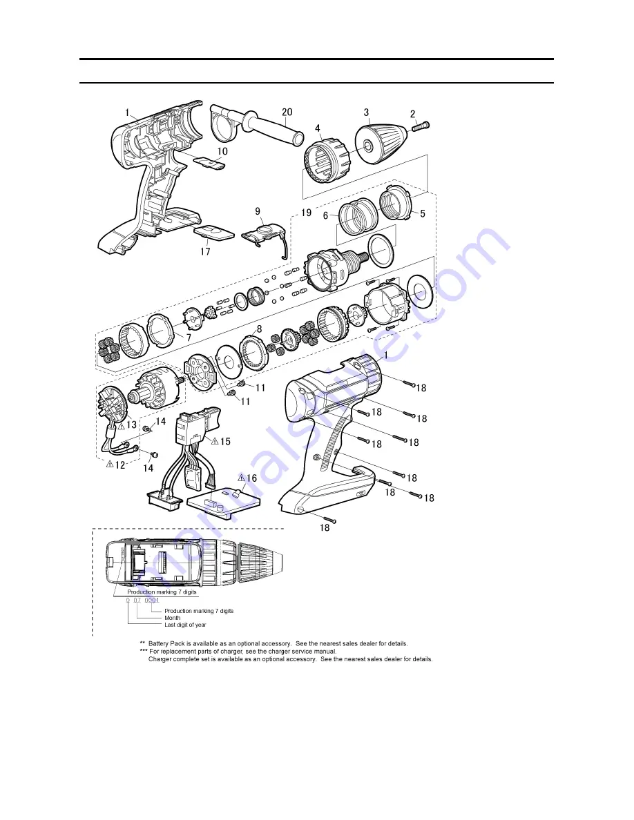 Panasonic EY7442 Service Manual Download Page 20