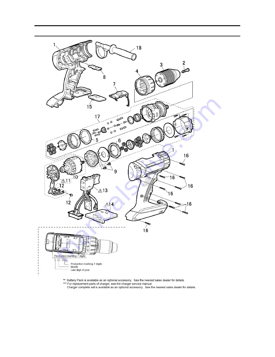 Panasonic EY7442 Service Manual Download Page 22