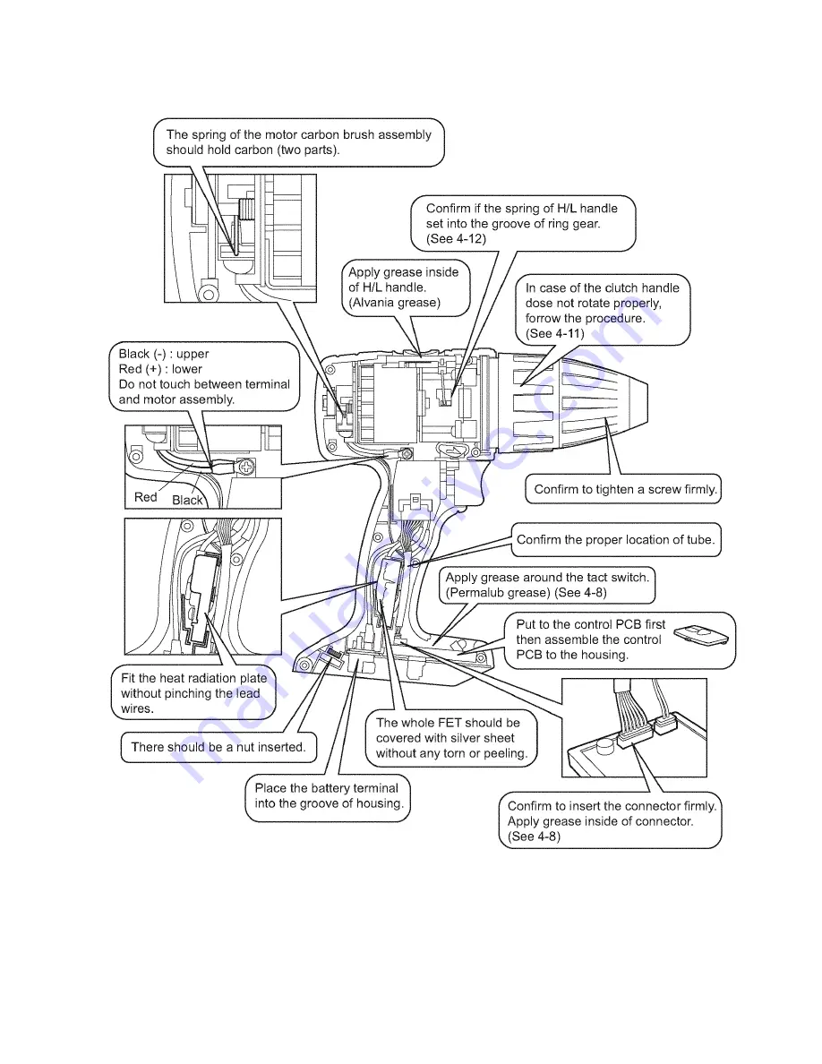 Panasonic EY74A1 Service Manual Download Page 13