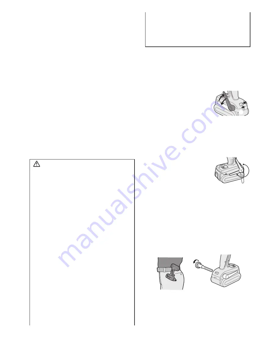 Panasonic EY7541 - CORDLESS IMPACT WRENCH Operating Instructions Manual Download Page 31