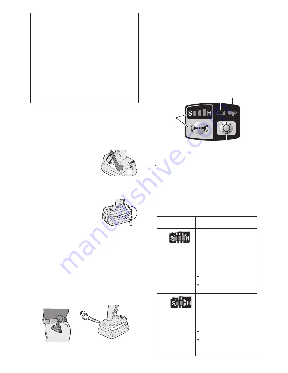 Panasonic EY7541 - CORDLESS IMPACT WRENCH Operating Instructions Manual Download Page 109