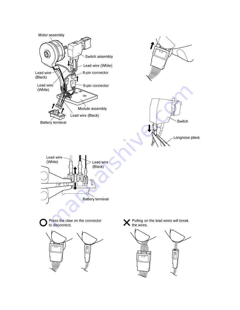 Panasonic EY75A7 Service Manual Download Page 11